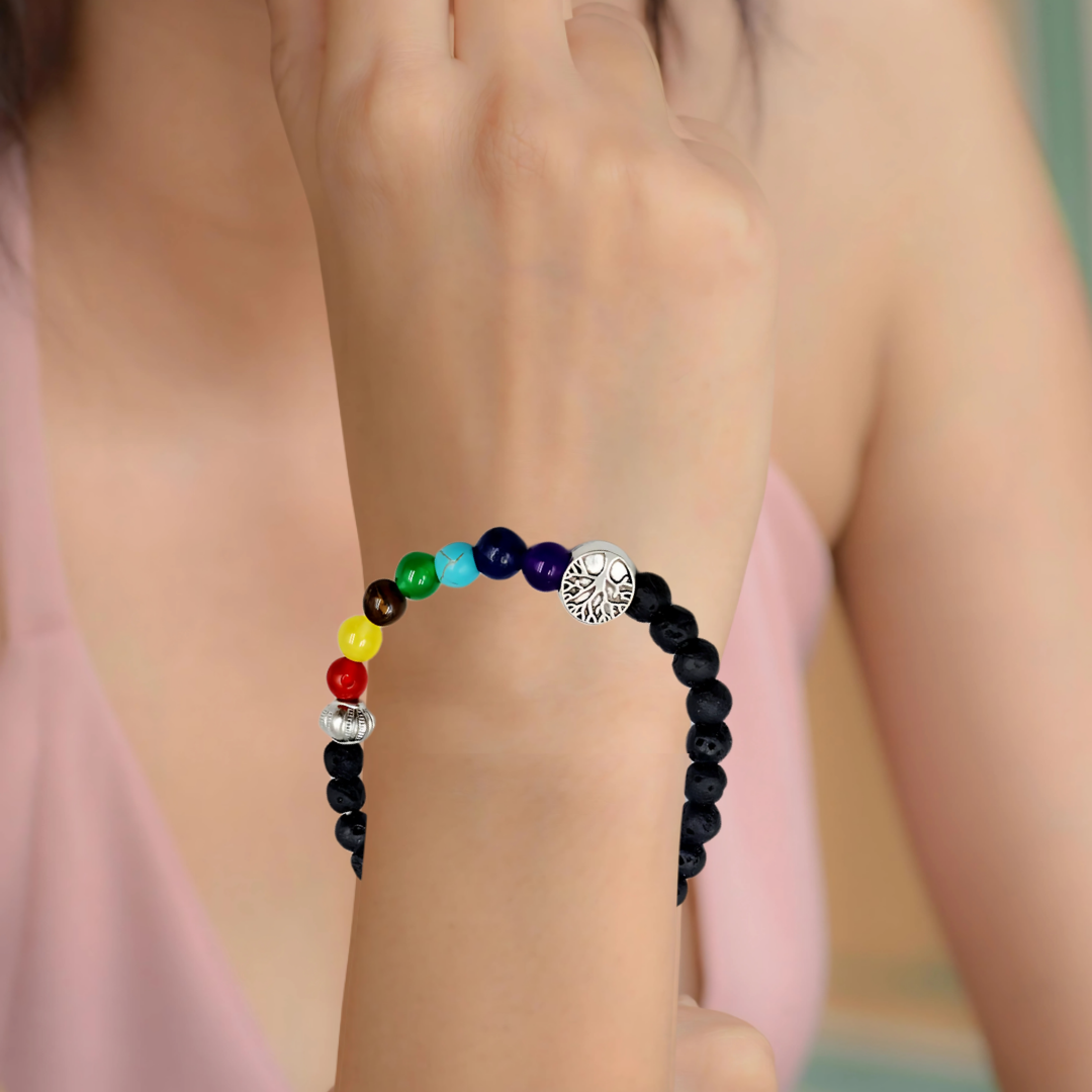 Chakra Tree of Life Bracelet