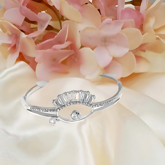 Diamante Eye Bangle
