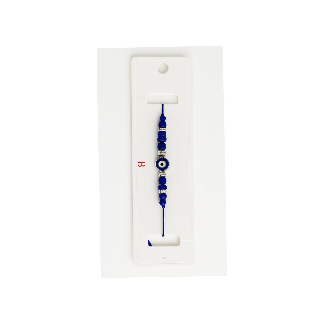 Threaded Evil Eye Bracelet