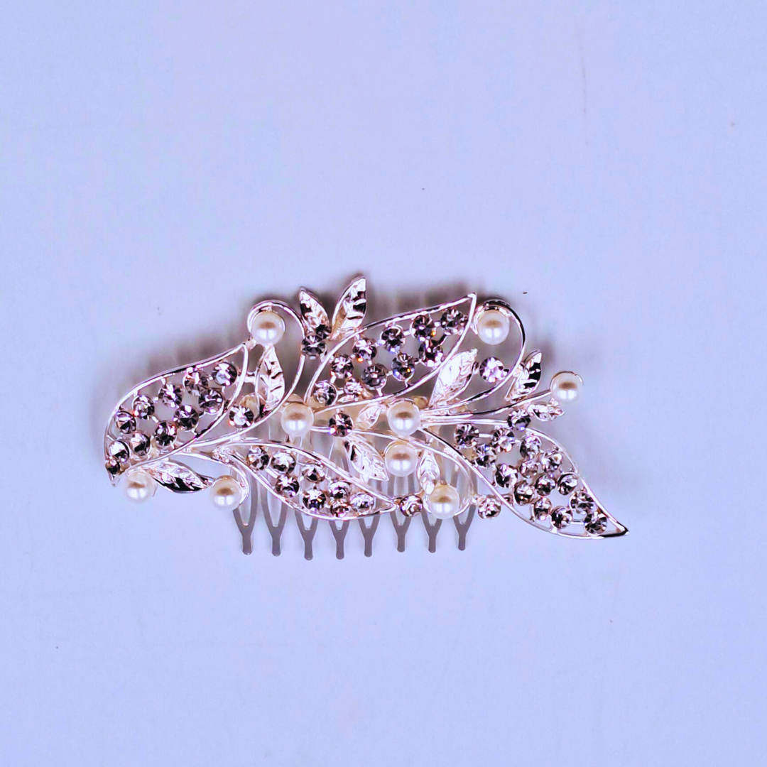 LustreLeaf 6cm Bridal Comb
