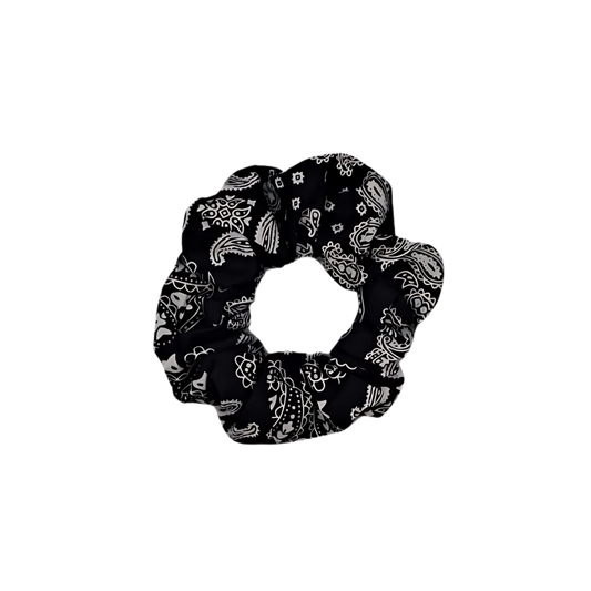 Paisley Print Scrunchie