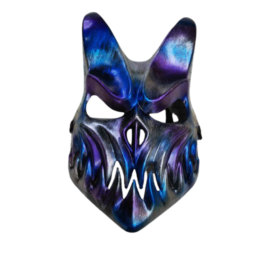 Iridescent Demon Mask