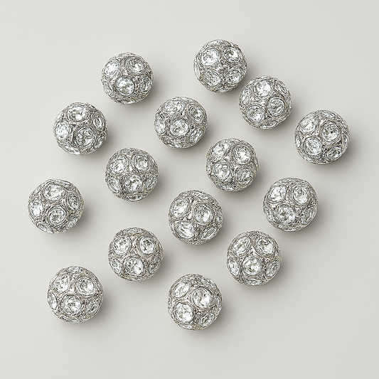 6mm Ball Spacer Beads 5pc