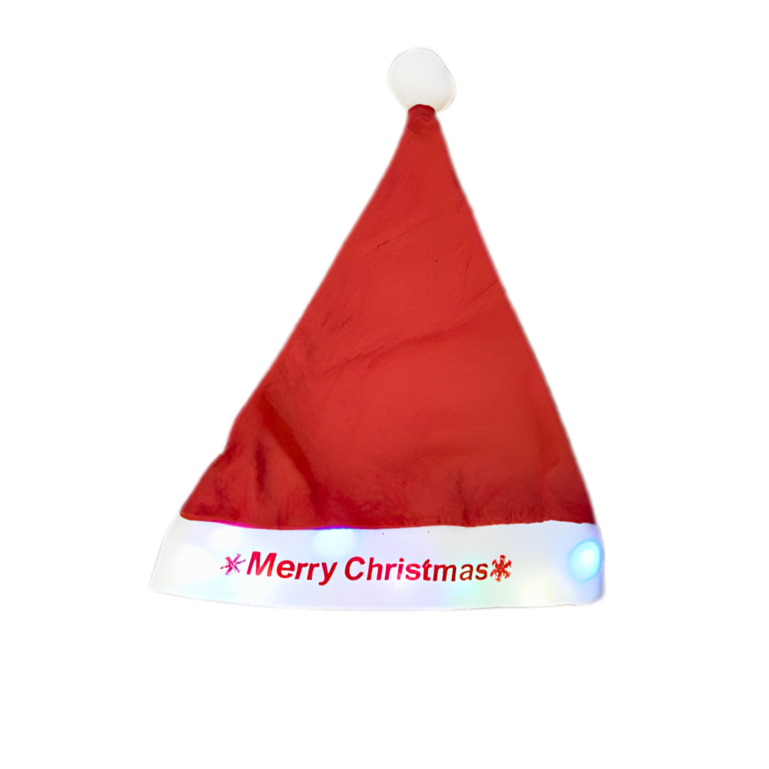 Light Up “Merry Christmas” Santa Hat