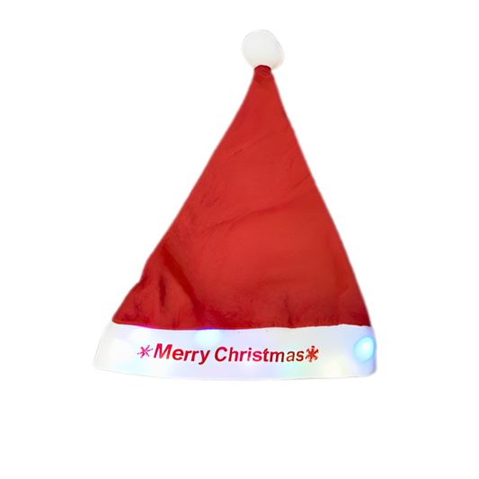 Light Up “Merry Christmas” Santa Hat