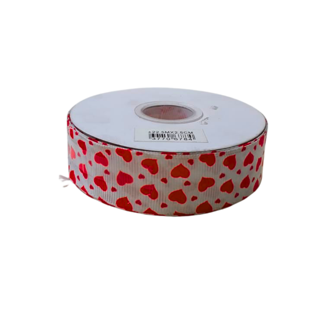 Grosgrain Heart Ribbon