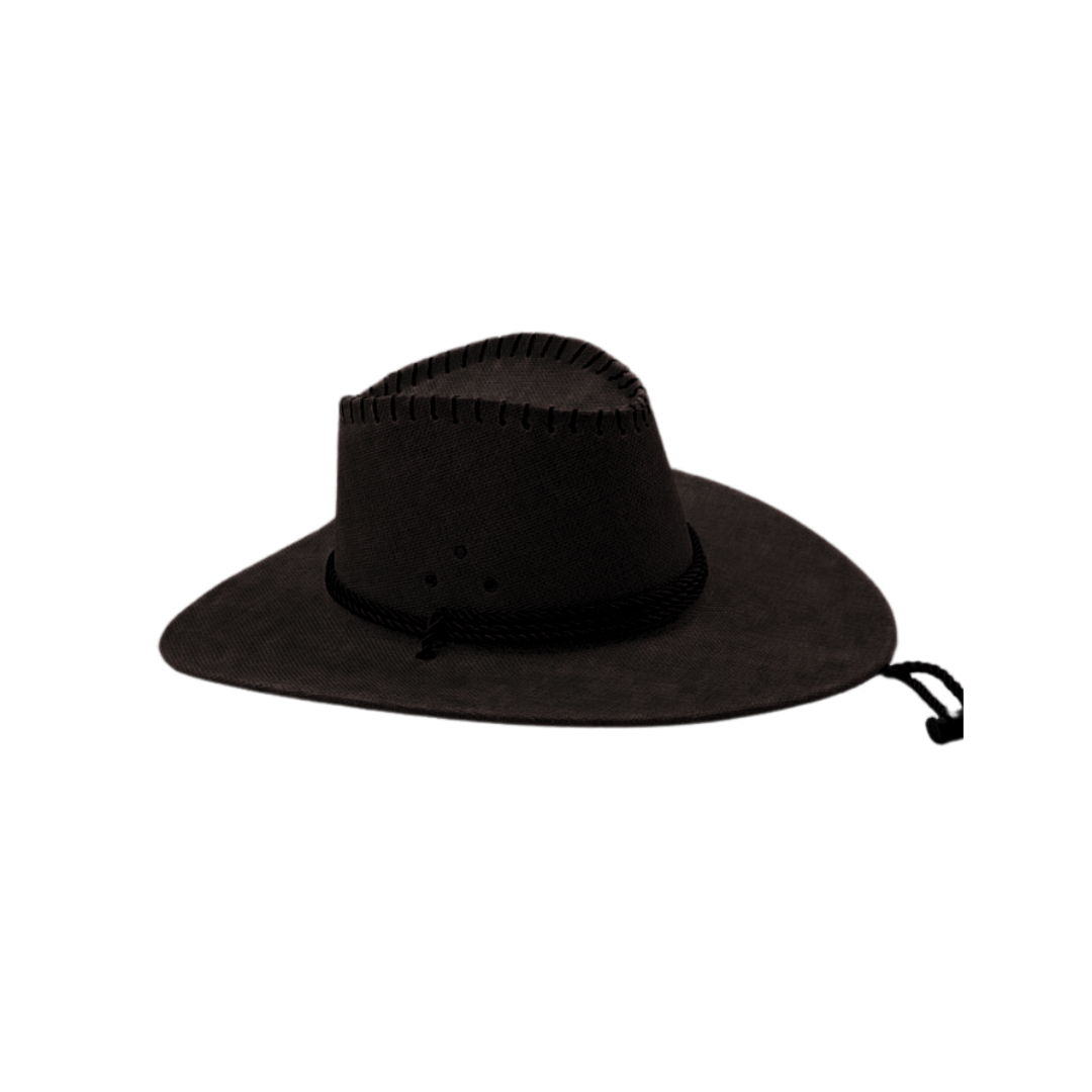 Linen Embossed Cowboy Hat