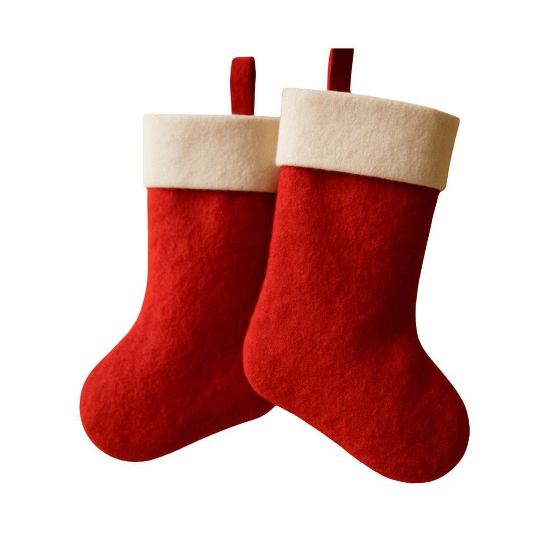 Classic Red Christmas Stocking