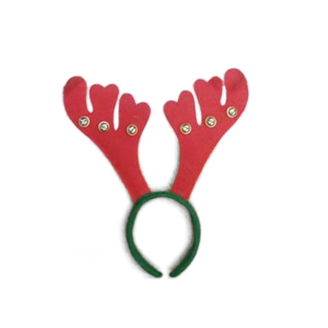 Festive Reindeer Aliceband with Bells