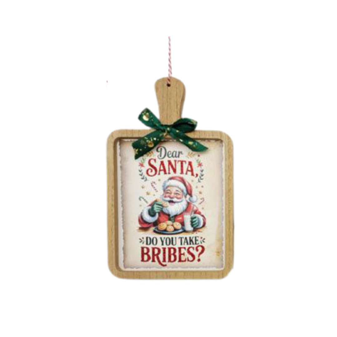 Christmas Chopping Board Décor