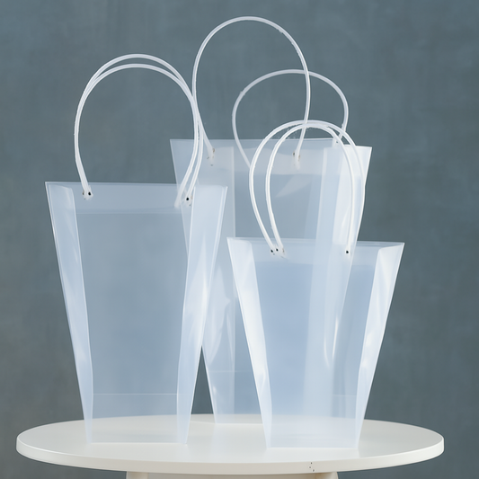 Clear PVC Flower Gift Bag