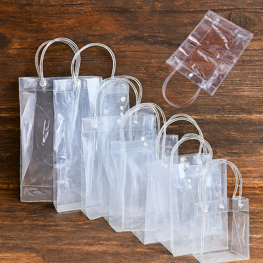 Transparent Tote Gift Bags