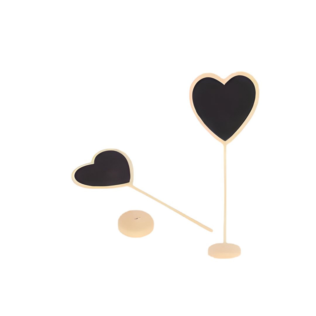 Heart Chalkboard on Stick
