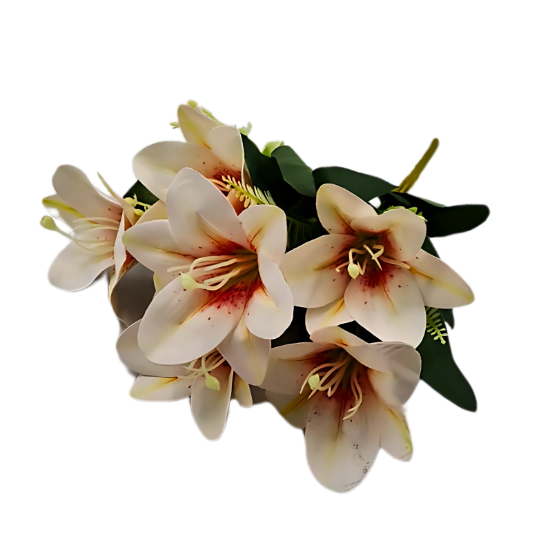 7 Bud Artifical Lily