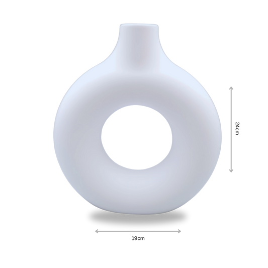 Do-Nut Plastic Vase