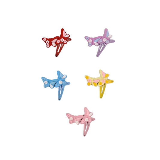 Butterfly Hair Clips 10 PC