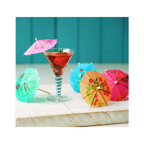 Mini Cocktail Umbrellas- 12pcs