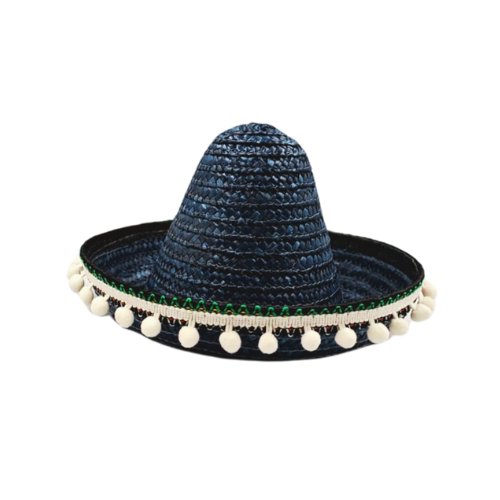 Mexican Straw Sombrero 30cm