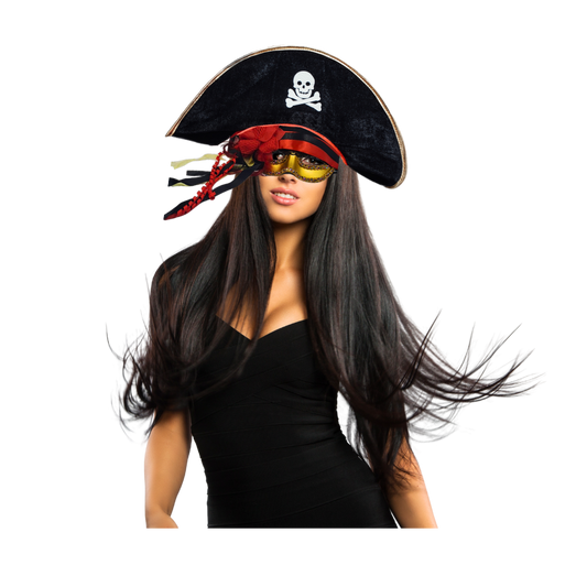 Ladies Pirate Masquerade Mask
