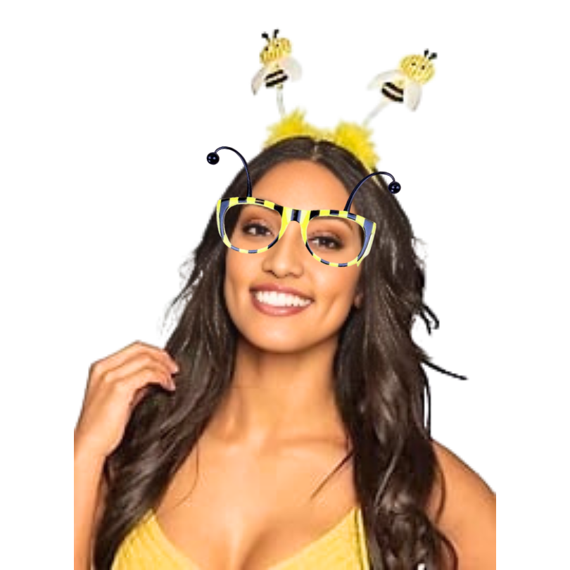 Bumblebee Antenna Glasses