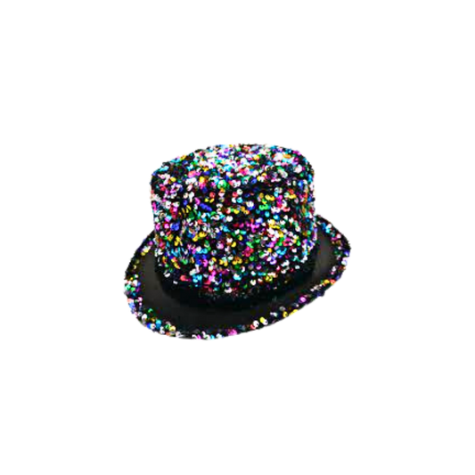 Sequined Top Hat