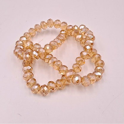 Faceted Glass Beads Collection