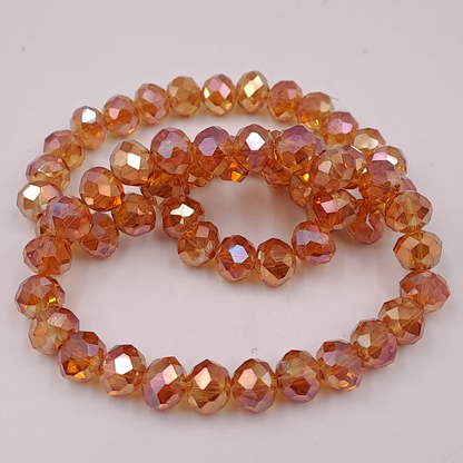 Faceted Glass Beads Collection