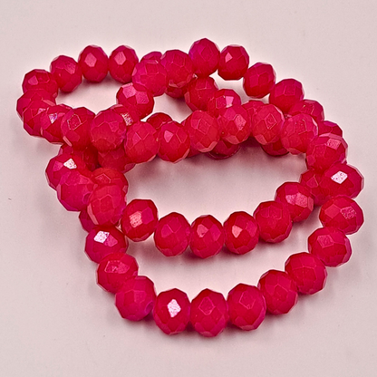 Faceted Glass Beads Collection