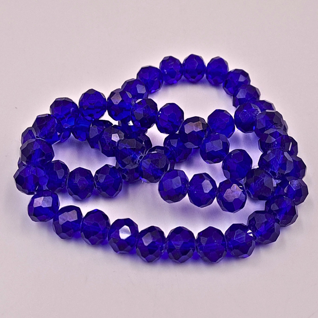 Faceted Glass Beads Collection