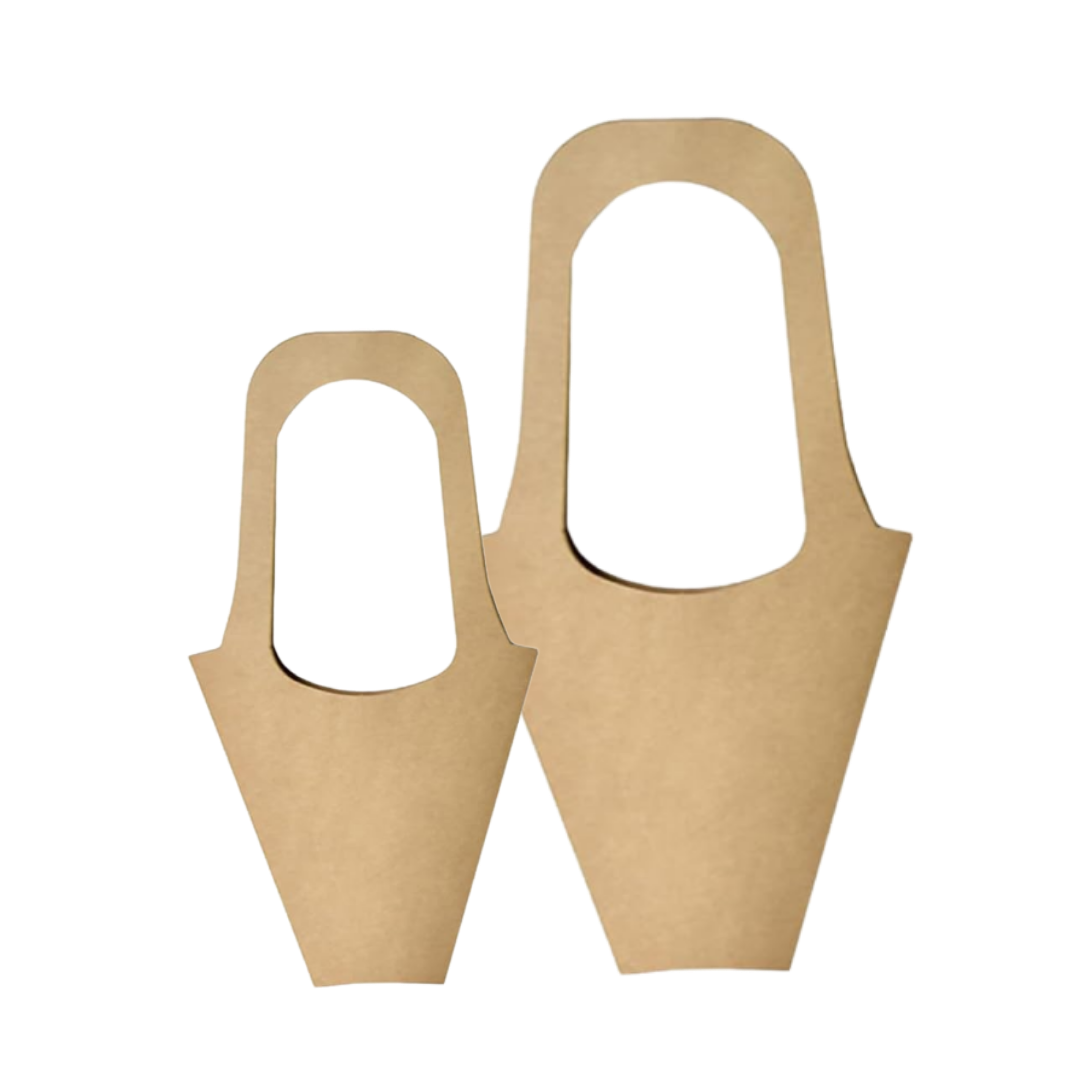 Kraft Paper Flower Gift Bag