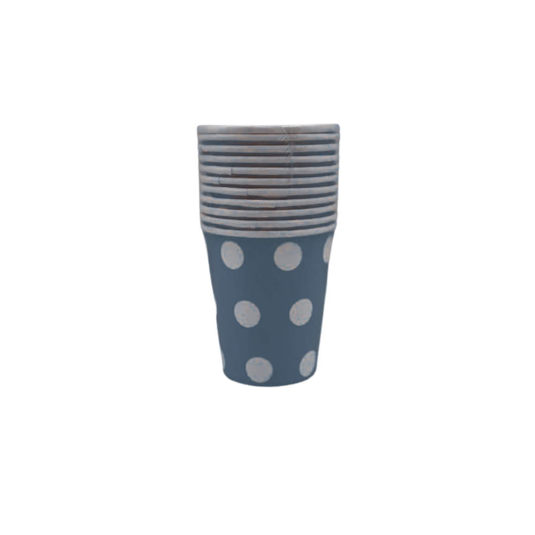 Polka Dot Paper Cups 10pcs