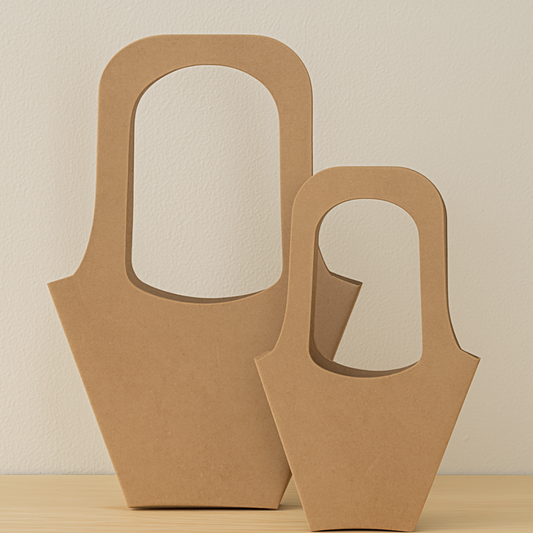 Kraft Paper Flower Gift Bag