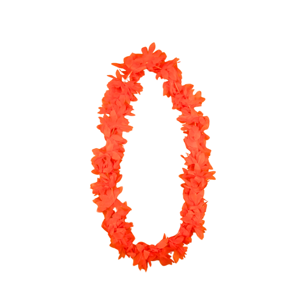 Neon Hawaiian Flower Garland 47 CM