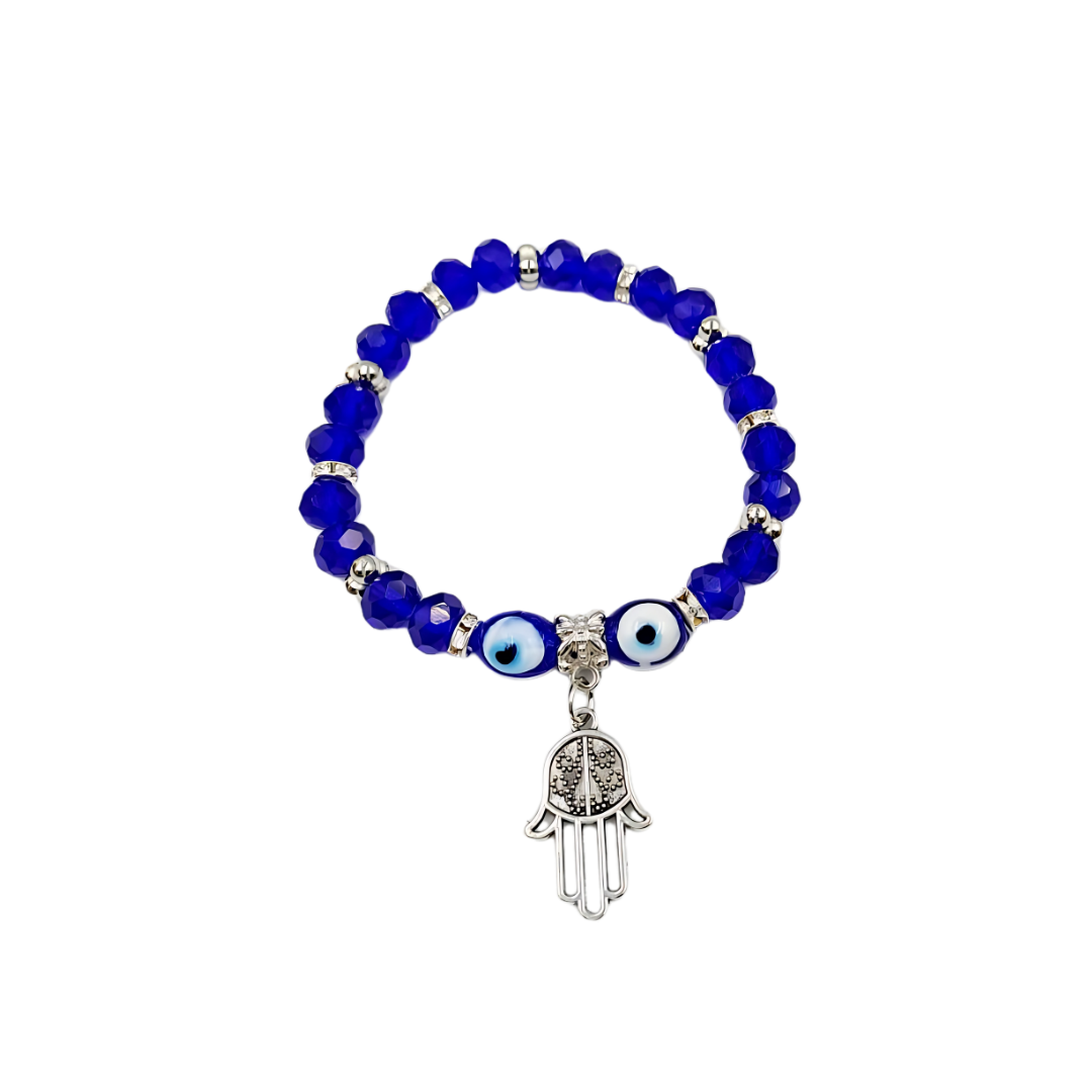 Hamsa Hand & Evil Eye Protection Bracelet