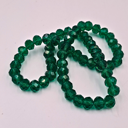 Faceted Glass Beads Collection