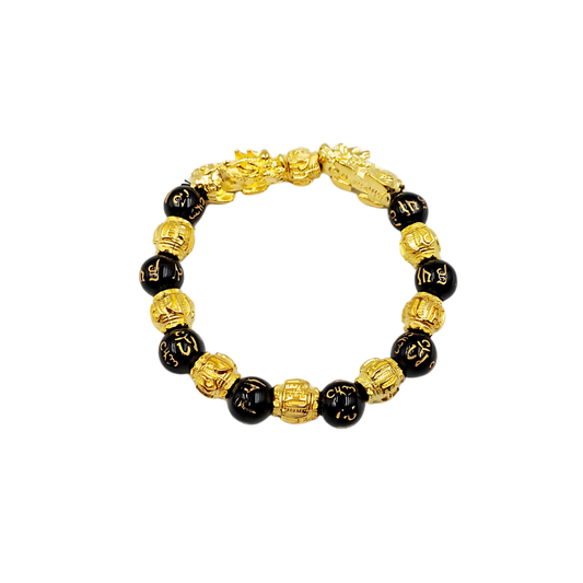 Golden Pixiu Wealth Bracelet