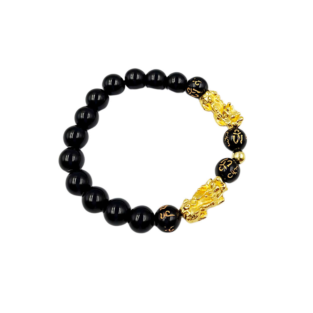 Double Pixiu Wealth Bracelet