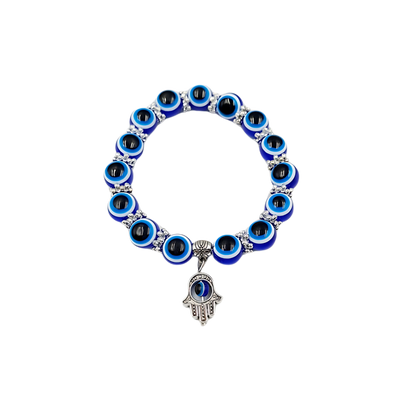 Evil Eye Hamsa Charm Bracelet