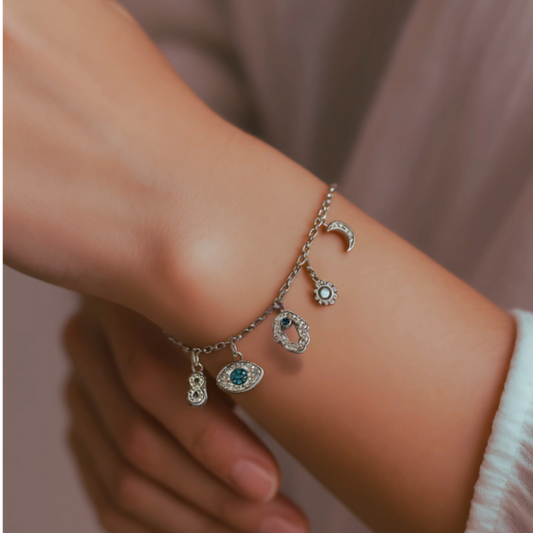 Evil Eye Charm Bracelet
