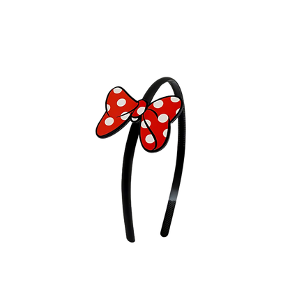 Polka Dot Bow Alice Band