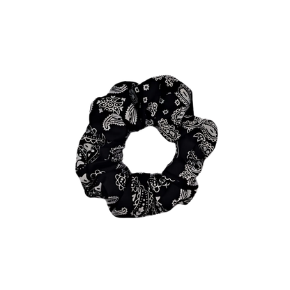 Paisley Print Scrunchie