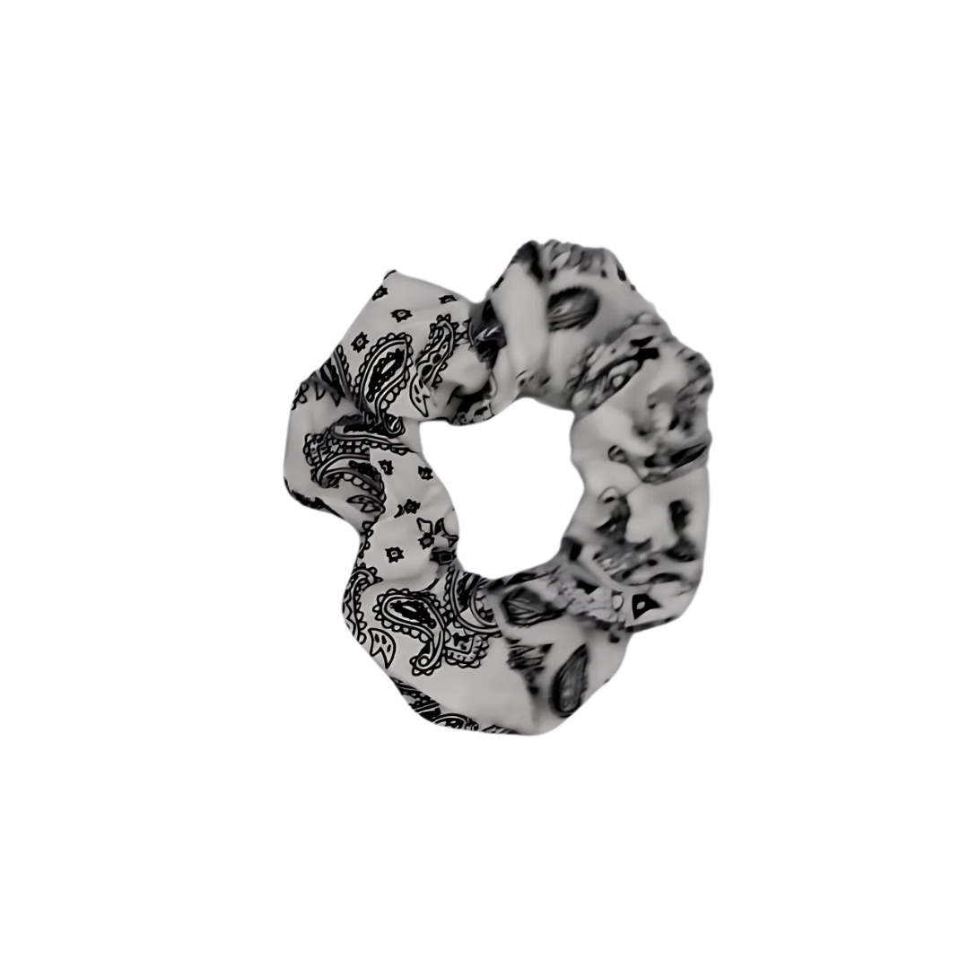 Paisley Print Scrunchie