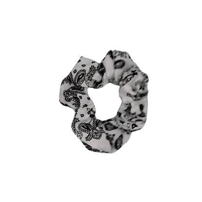 Paisley Print Scrunchie