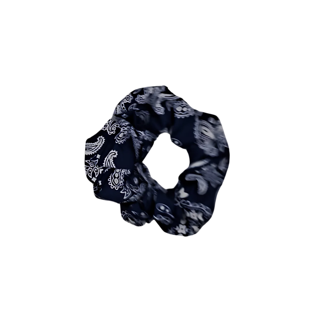 Paisley Print Scrunchie