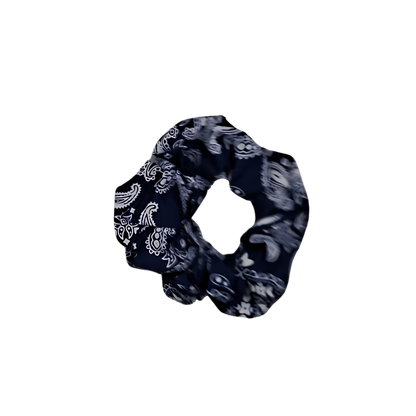 Paisley Print Scrunchie
