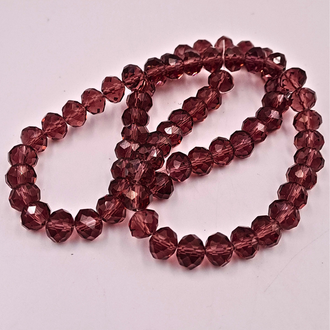 Faceted Glass Beads Collection