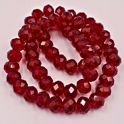 Faceted Glass Beads Collection