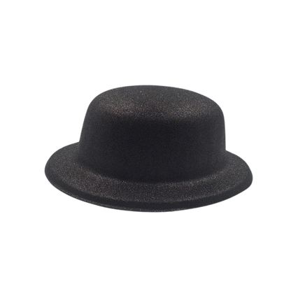 Glitter Bowler Hat