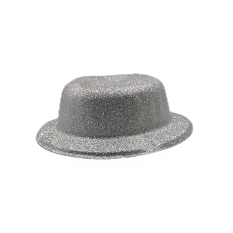 Glitter Bowler Hat