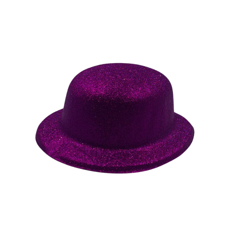 Glitter Bowler Hat